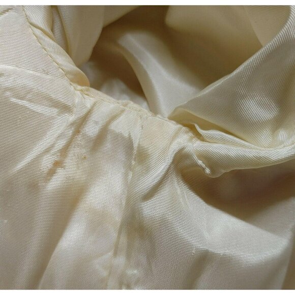 Vintage Jack Winter Womens Wool Jacket Size 10 With Navy Trim & Gold Buttons - Picture 9 of 12